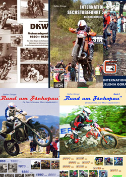 Bild: alle Motorsportbücher von Steffen Ottinger